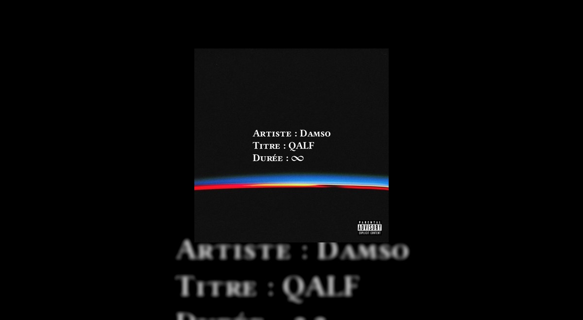 L’Album QALF INFINITY de Damso est disponible !