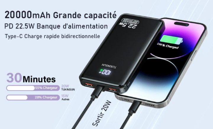 Power Bank 22.5W